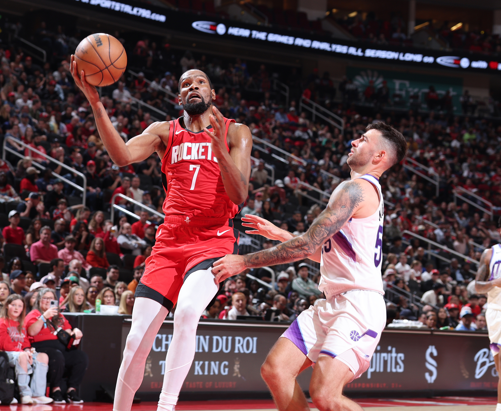 leyu小组-杜兰特25+6科威27+11 火箭大胜爵士豪取五连胜