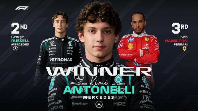 leyu公司-F1中国站安东内利夺首冠 法拉利内战汉密尔顿登台